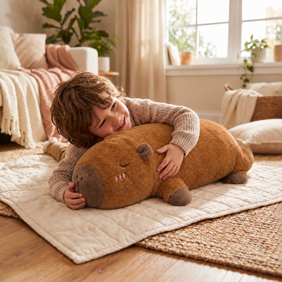 Peluche Capybara Géant