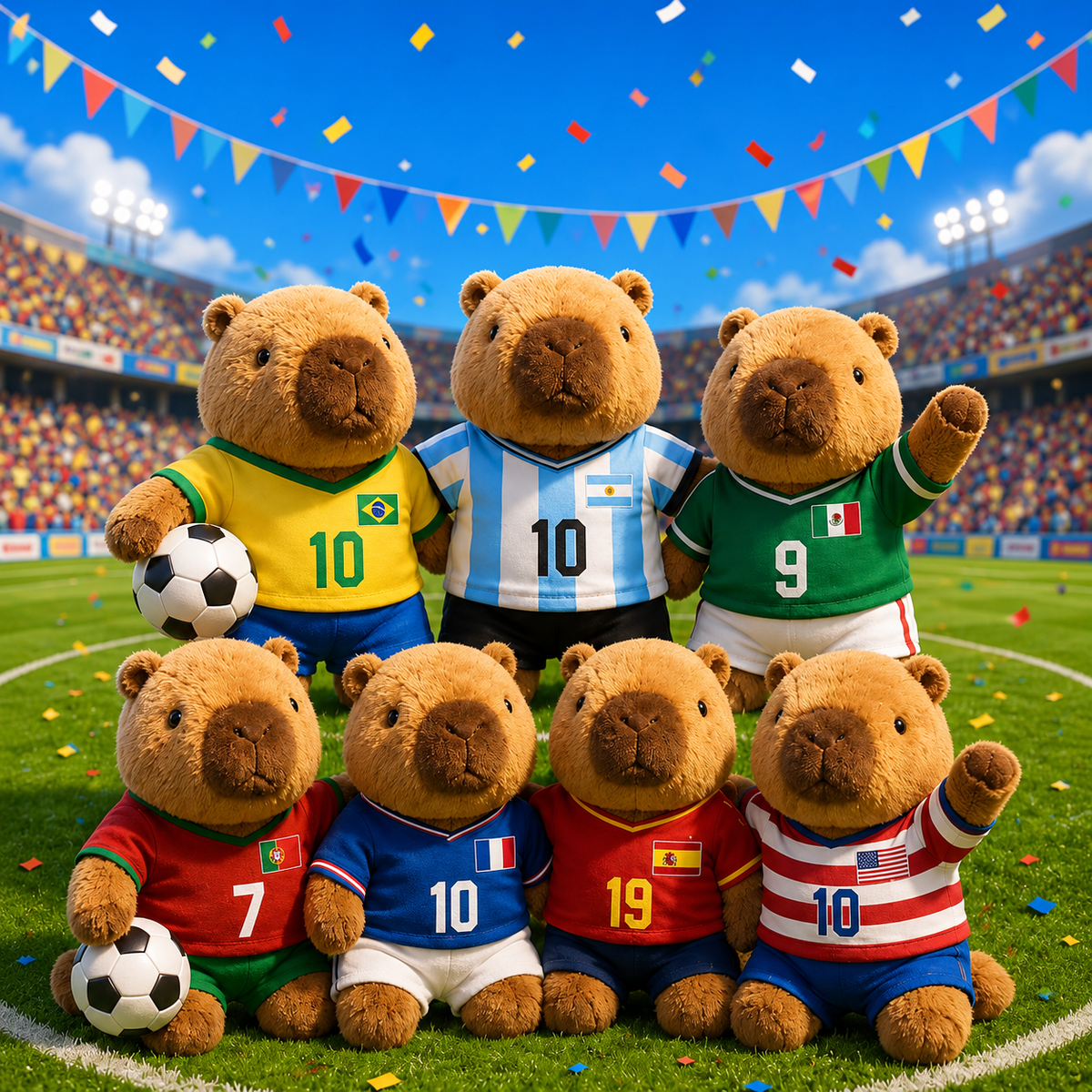 CapyCup Soccer Cup 2026 collection