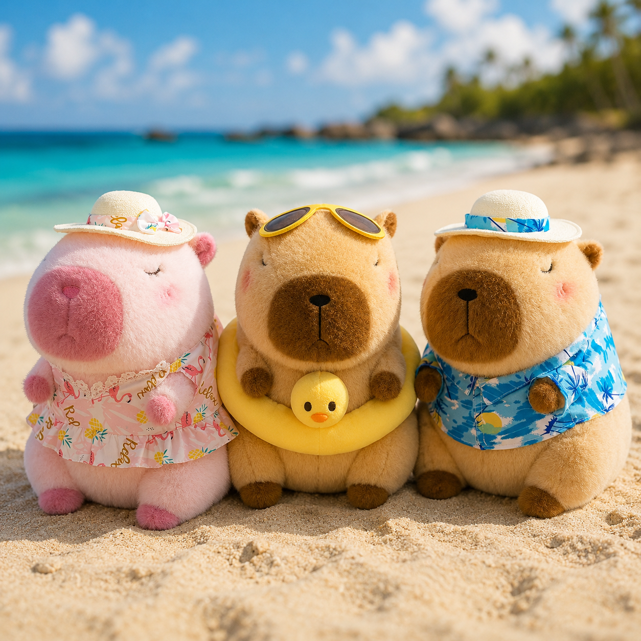 Summer Capy Plush