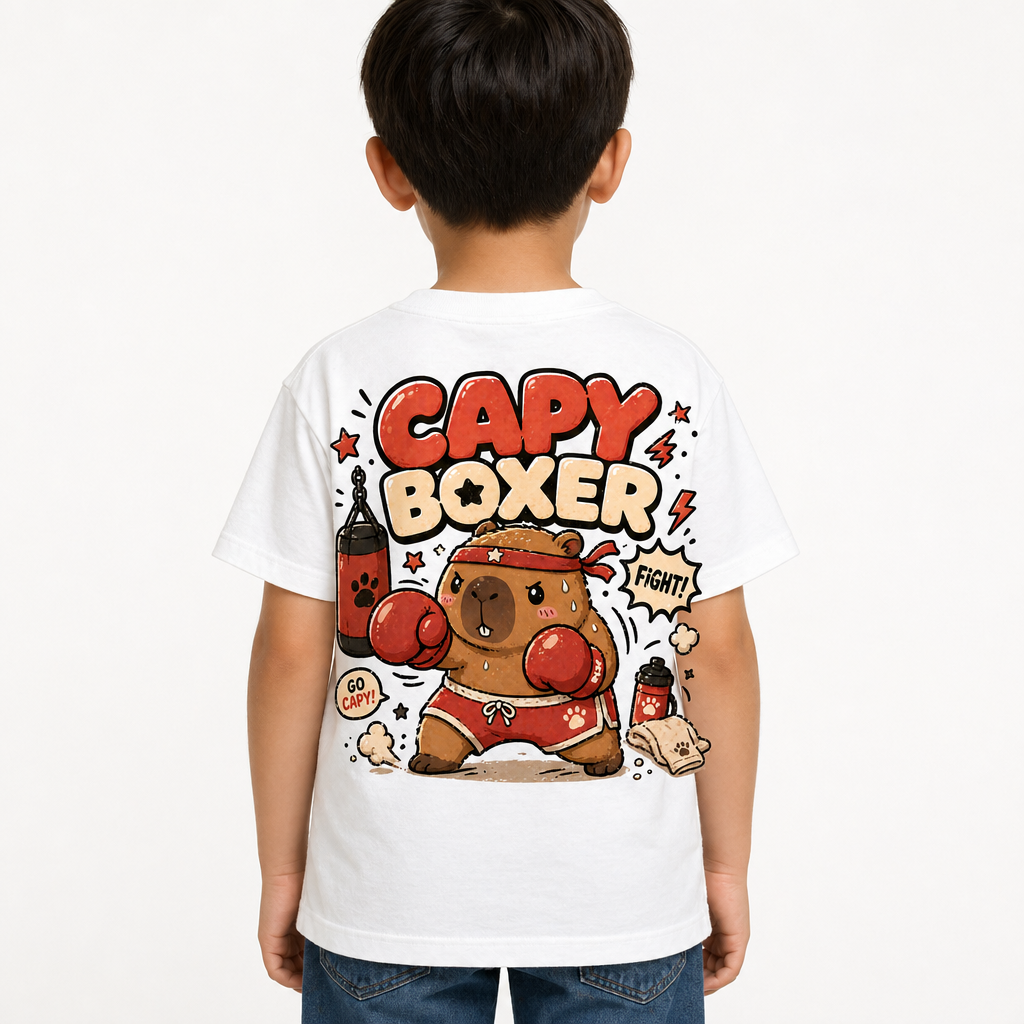 Happy Capy | Capy Boxer T-Shirt