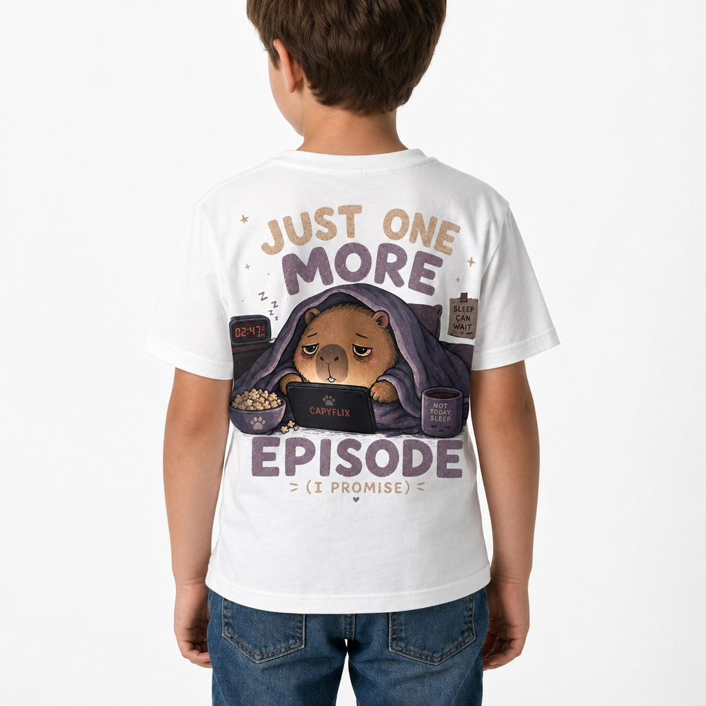Happy Capy | Just One More Episode T-Shirt