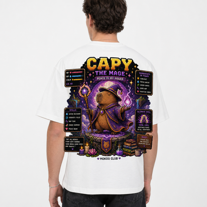 Happy Capy | Capy the Mage T-Shirt