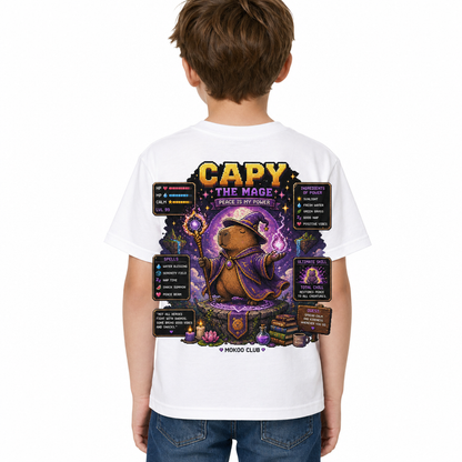 Happy Capy | Capy the Mage T-Shirt
