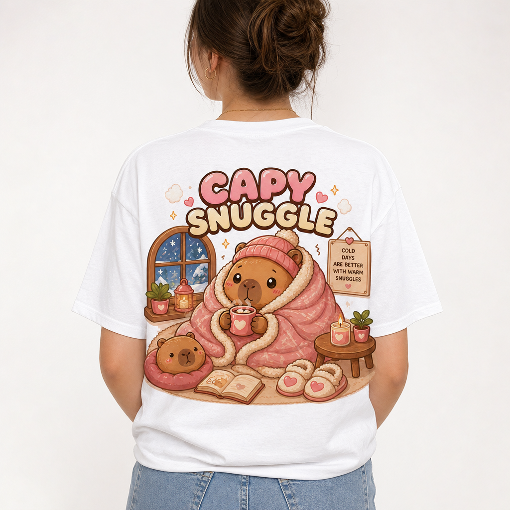 Happy Capy | Capy Snuggle T-Shirt