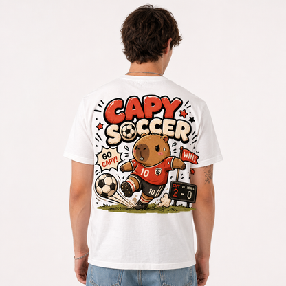 Happy Capy | Capy Soccer T-Shirt