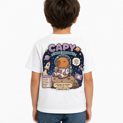 Happy Capy | Capy Space Explorer T-Shirt