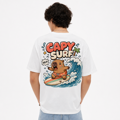 Happy Capy | Capy Surf T-Shirt