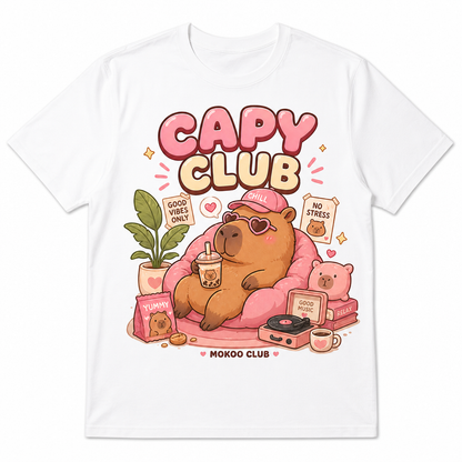 Happy Capy | Capy Club T-Shirt