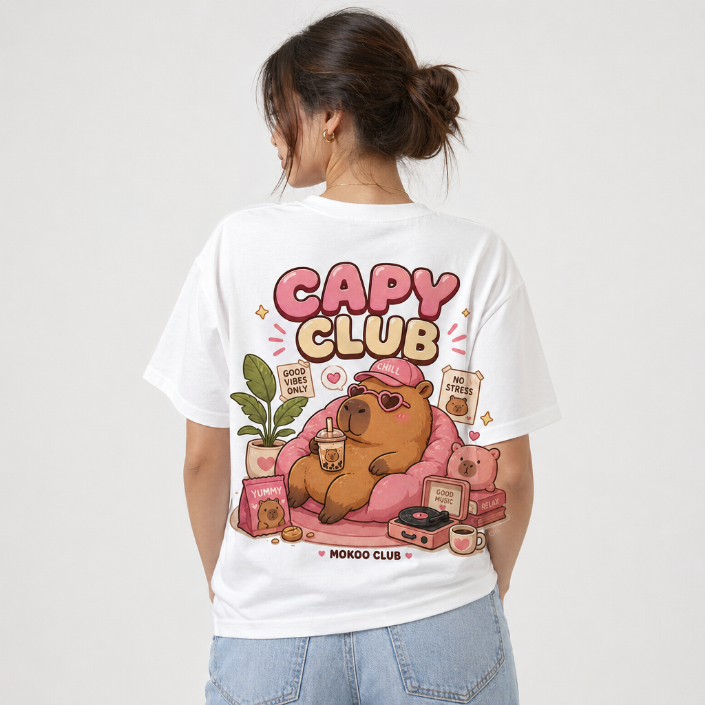 Happy Capy | Capy Club T-Shirt
