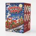 MOKOO Christmas Capy blind box, the Christmas train box with the 7 capybara friends on the side