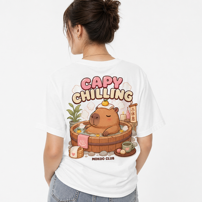 Happy Capy | Capy Chilling T-Shirt