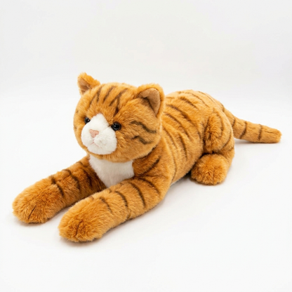 Giant Orange Cat Plush — premium 60cm stuffed animal by MOKOO