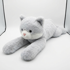 Giant Gray Cat Plush — premium 45cm stuffed animal by MOKOO