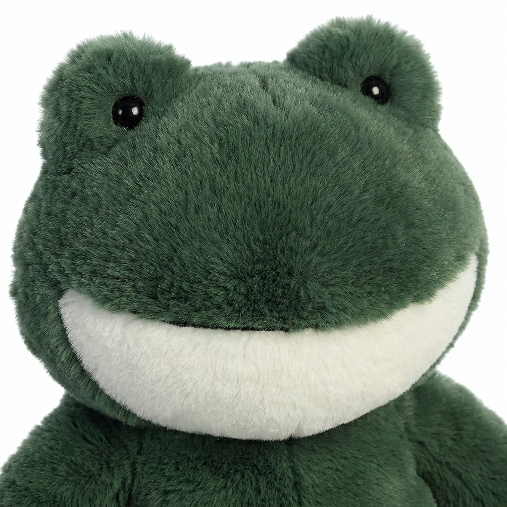 Person hugging Giant Frog Plush — MOKOO giant plush