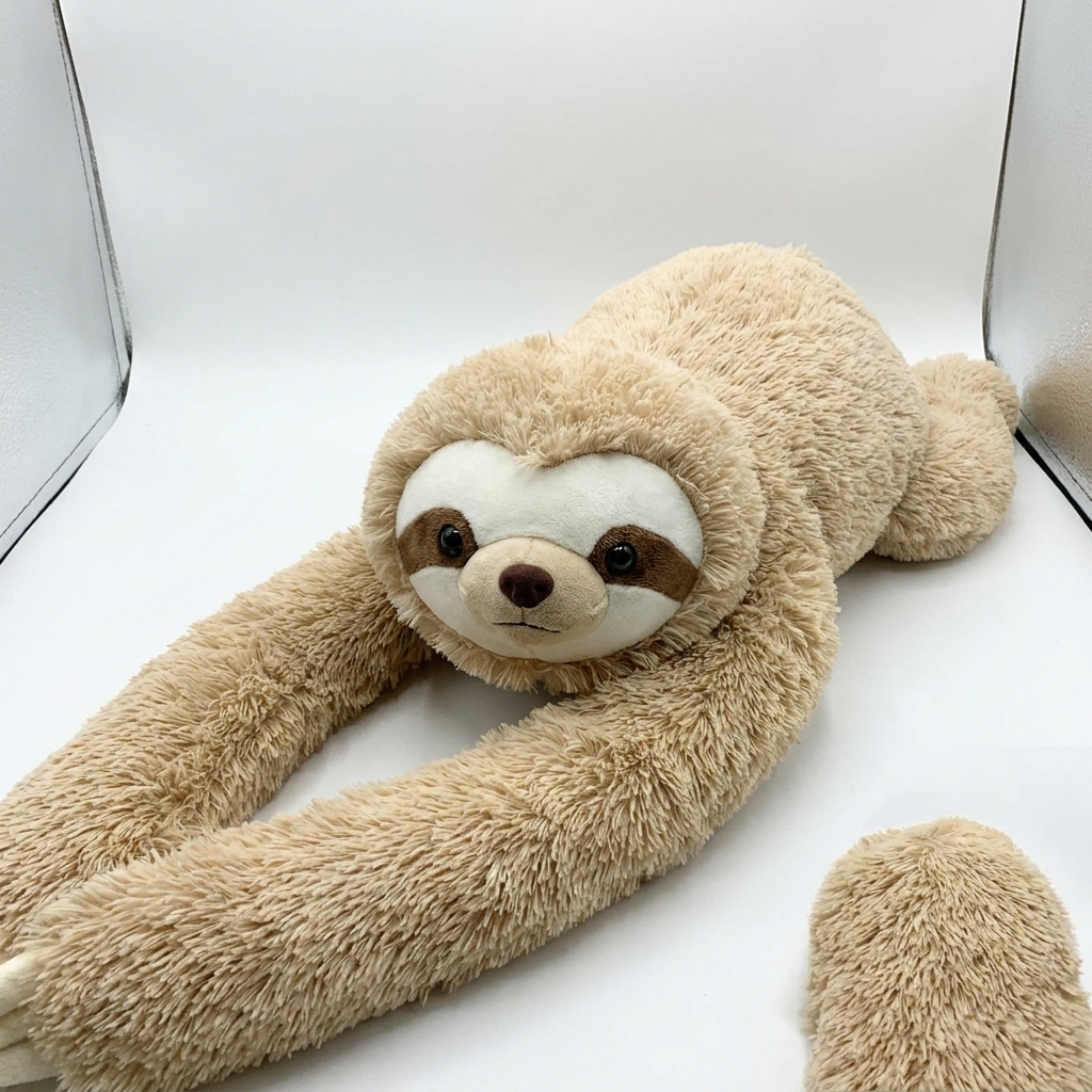 Giant Sloth Plush — premium 60cm stuffed animal by MOKOO