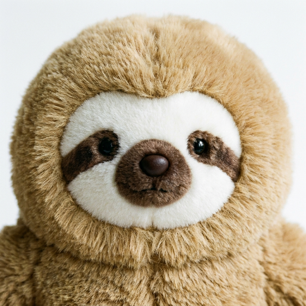 Person hugging Giant Sloth Plush — MOKOO giant plush