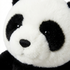 Giant Panda Plush — front view of giant plush by MOKOO