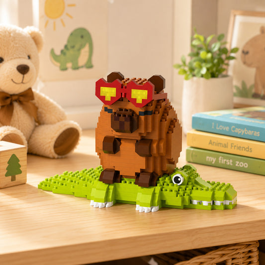 Heart Shades Capy collectible by MOKOO
