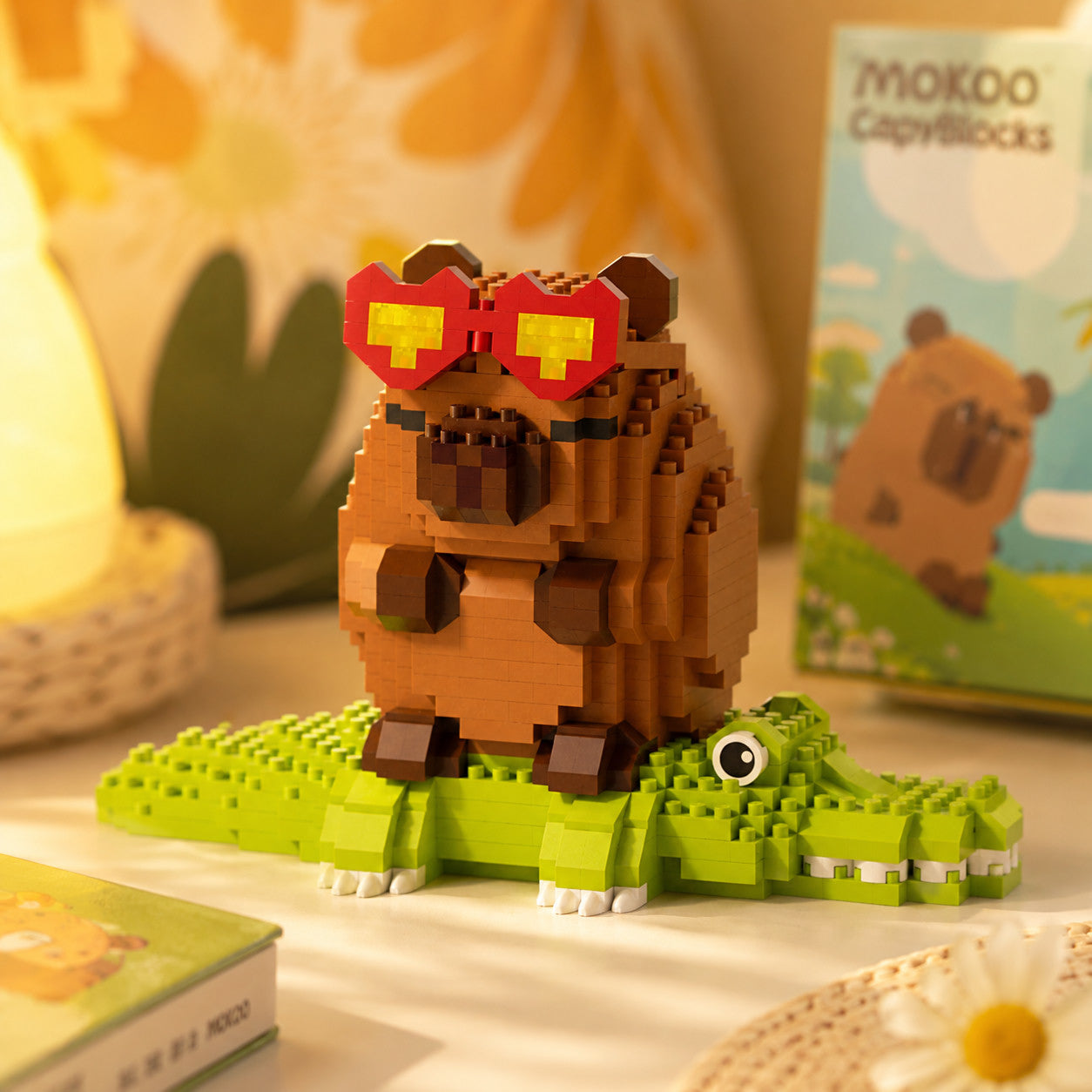 Heart Shades Capy — detail view by MOKOO