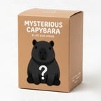 MOKOO Mysterious Capybara blind box — kraft box with the mystery capybara silhouette