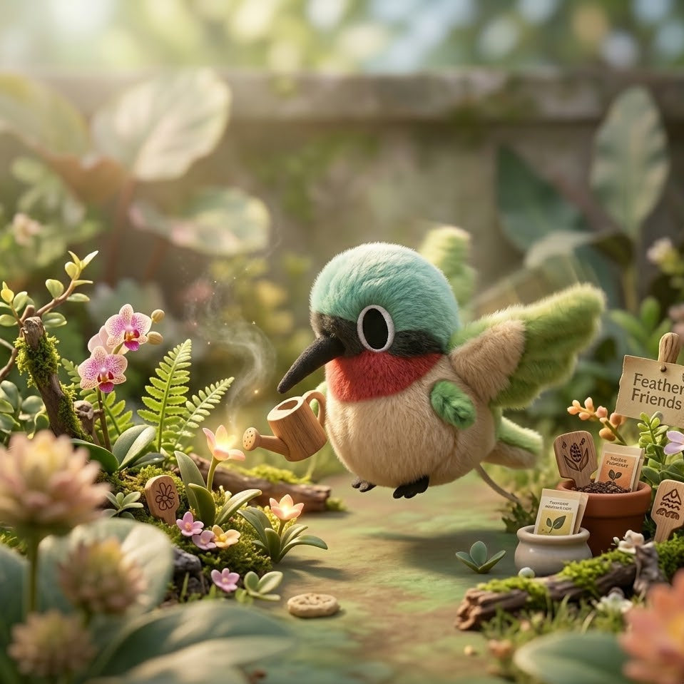 Mokoo™ | Feather Friends Blind Box — collection display by MOKOO