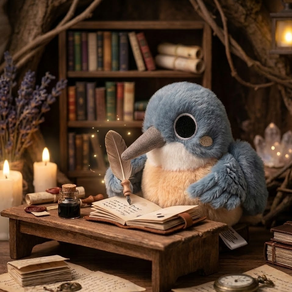 Mokoo™ | Feather Friends Blind Box — close-up by MOKOO